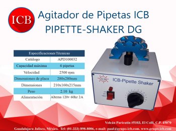 Agitador de pipetas