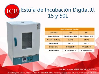 Estufas de incubación