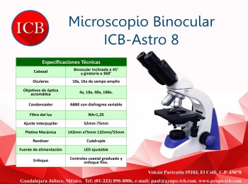 Microscopio con fluorescencia