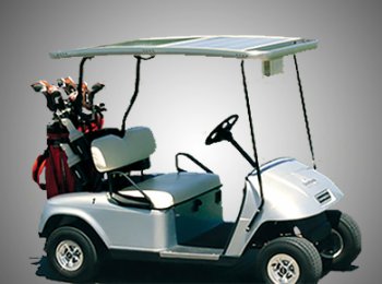 Techo solar para carros de golf