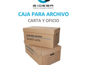 Cajas para archivo - GIDESA