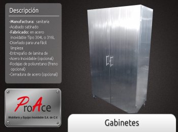 GABINETES SANITARIOS