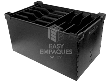 Cajas en plastico corrugado - Easy