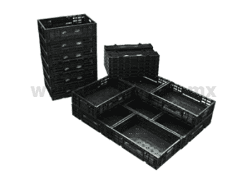 Contenedores de plástico reciclables