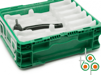 Charolas para manejo de piezas  - Tecnología en Lámina Plástica