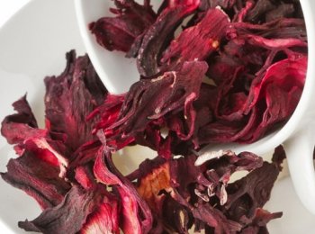 La flor o rosa de jamaica tiene importantes cantidades de vitaminas (A, C, B1 y E), y minerales como el hierro, fósforo y calcio. La vitamina C contenida en la rosa de jamaica nos protege del envejecimiento prematuro.  Beneficios.   Es excelente para combatir la resaca alcohólica.  El agua de flor de jamaica es un buen antiséptico intestinal y mejora la digestión.  Cuando se toma en forma de té, alivia el insomnio, los procesos gripales y las enfermedades eruptivas de la piel.  El agua de flor de Jamaica previene la ceguera nocturna, fortalece huesos y dientes.  Es útil para combatir la debilidad muscular.