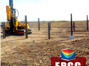 Hincado de pila para plantas fotovoltaicas - Especialistas en Geotecnía y Concretos