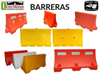 Barreras bajas para vialidad