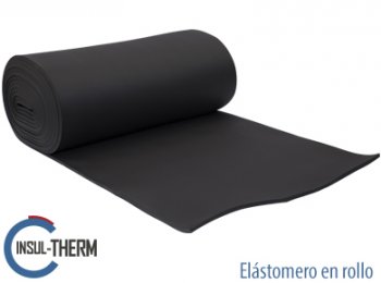 Aislamiento térmico elástomero en rollo y preformados para tuberías
