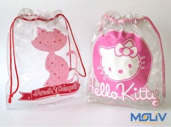 Bolsa de vinil ajustable