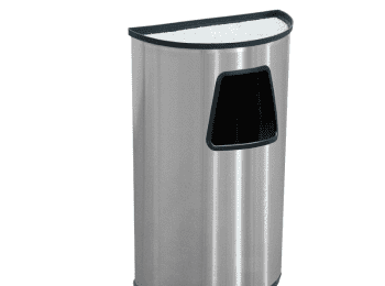 CENICEROS DE ACERO INOXIDABLE CON BOTE