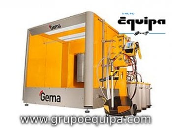 Cabina de pintura electrostatica