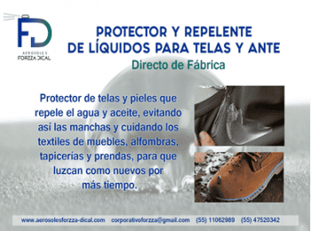 SPRAY REPELENTE DE TELAS Y PIELES