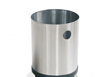 BOTES DE BASURA EN ACERO INOXIDABLE PARA AREAS SANITARIAS