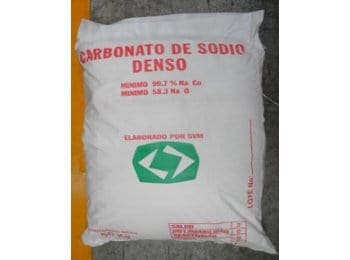 Carbonato de Sodio (Bicarbonato de Sodio) 3
