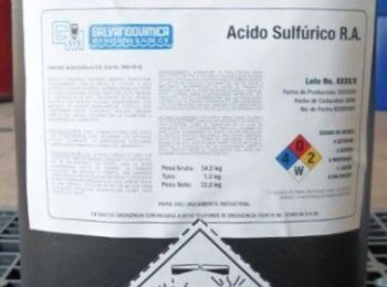 Ácido Sulfúrico RA 95-98% 2