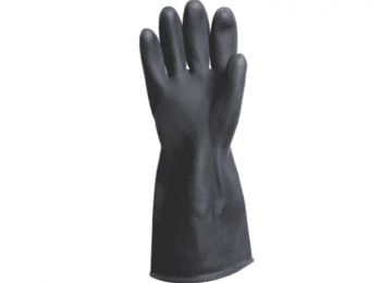 GUANTES DE HULE CONTRA ACIDOS Y ALCALINOS