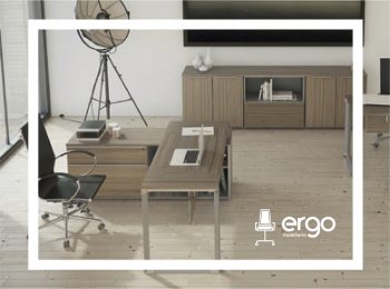 ESCRITORIOS EJECUTIVOS CON CREDENZA