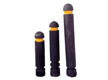 Bolardos de polietileno - Plastic Rubber Metal
