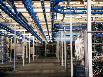 Transportadores aéreos para manejo de partes o producto terminado