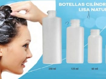 BOTELLAS DE POLIETILENO CILINDRICAS LISAS