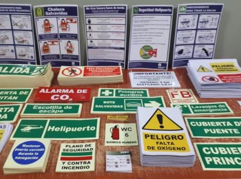 Señalamiento marino - Señalética Integral