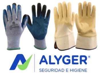 GUANTES DE ALGODON RECUBIERTO CON LATEX
