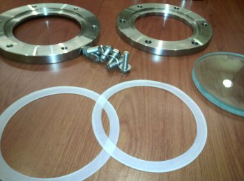 BRIDAS DE ACERO VIDRIADO