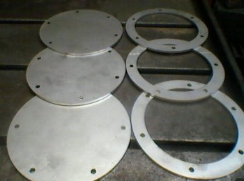 BRIDAS DE ACERO INOXIDABLE