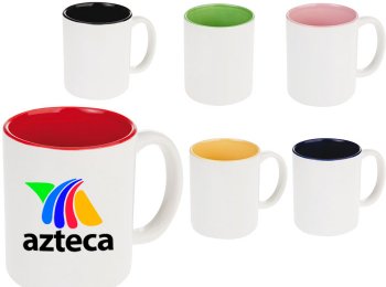 Tazas promocionales decoradas y sin decorar