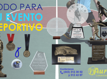 Trofeos Deportivos y medallas personalizadas!!!