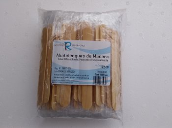 Abatelenguas de plastico - Azul Diagnostic