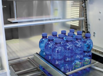 ENFARDADORA DE FILM TERMORRETRATIL CON BARRA SOLDADORA SEMIAUTOMATICA
