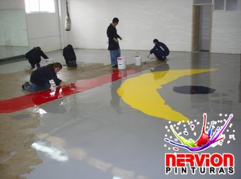 Pisos autonivelantes para la industria - Pinturas Nervión