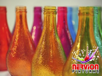 PINTURAS PARA BOTELLAS DE VIDRIO