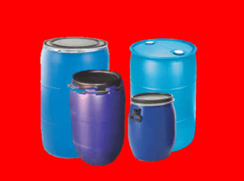TAMBOS DE PLASTICO CON DOS TAPONES