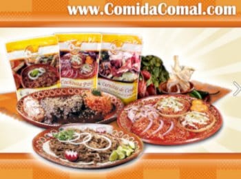 Comida mexicana congelada - Comal Comida Casera