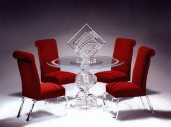 Sillas de comedor en acrilico - Acriformados Plásticos