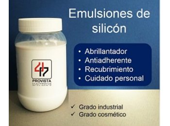 Emulsiones de silicon grado industrial - Provista