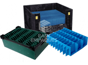 dunnage de plástico corrugado