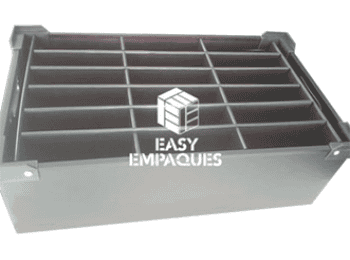 cajas de plástico con divisiones