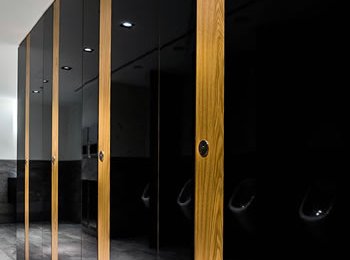 MAMPARAS DE MDF DE ALTO BRILLO