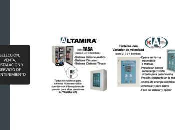 TABLEROS DE CONTROL SISTEMAS DE BOMBEO