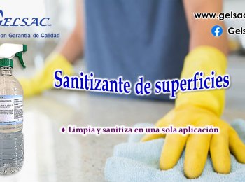Sanitizante de superficies - Gelsac