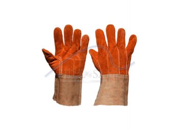 GUANTES DE CARNAZA LARGOS