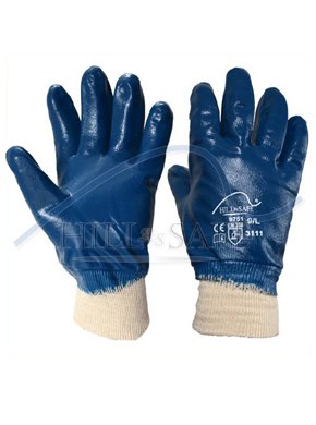 GUANTES DE NITRILO DOBLE CAPA HILL-CRON