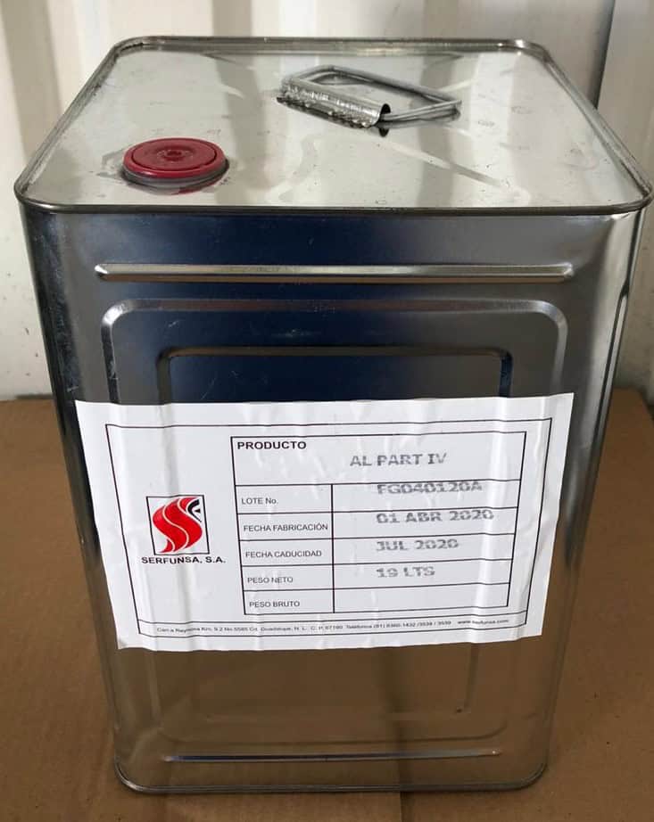 Aplicacion de antiadherentes y desmoldantes - Serfunsa