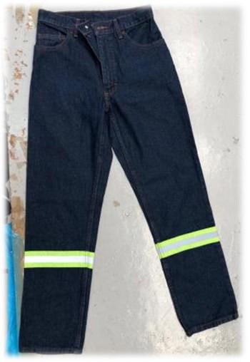 PANTALON MEZCLILLA C/REFLEJANTE