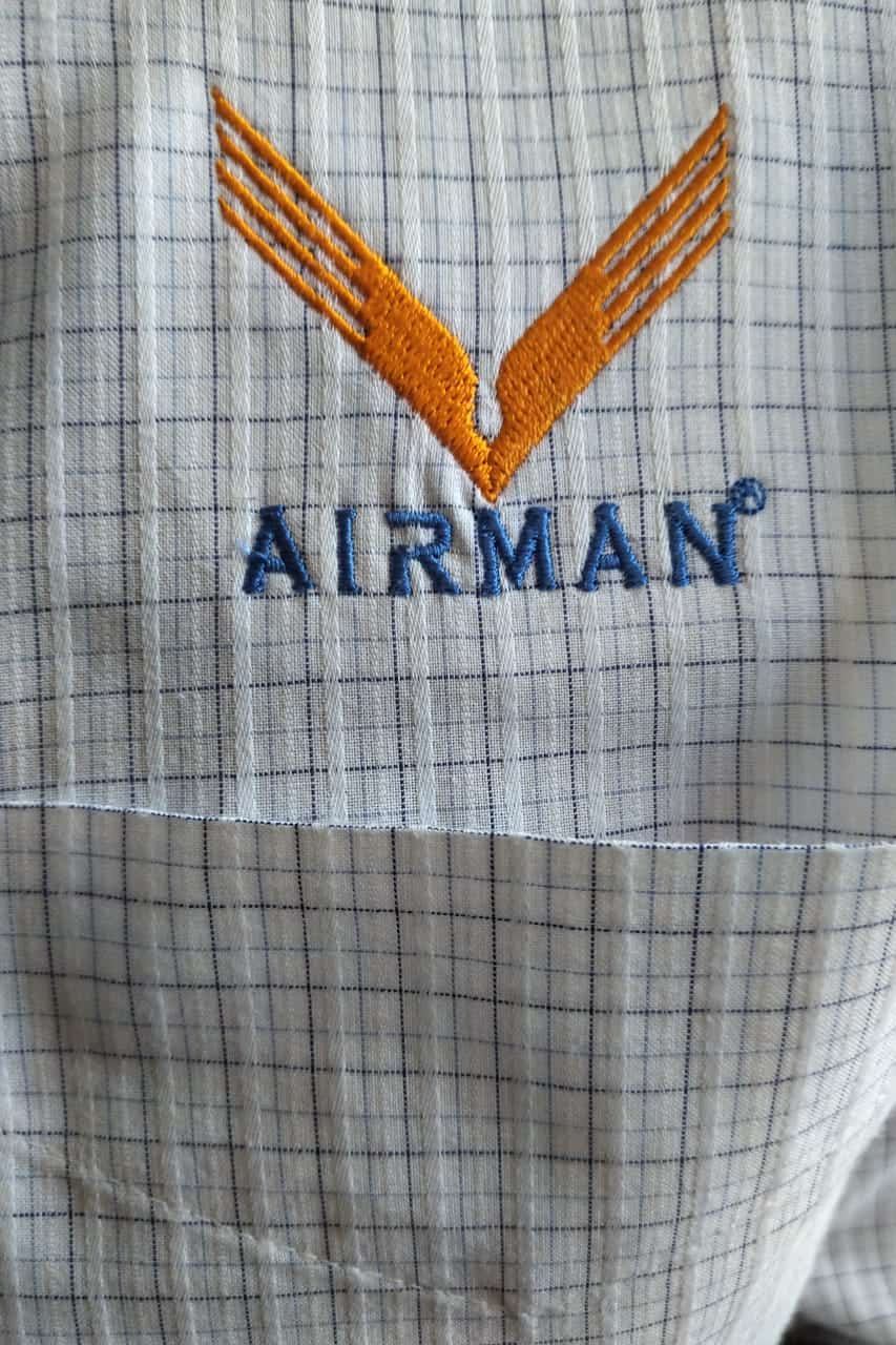 Bordado Logo AIRMAN!