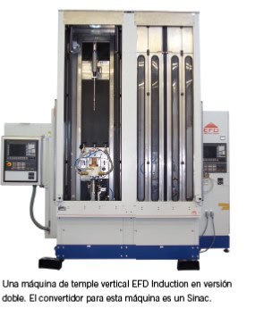 Horno de temple por inducción